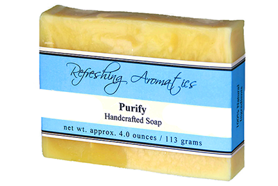 NATURAL HANDCRAFTED SOAP -PURIFY
